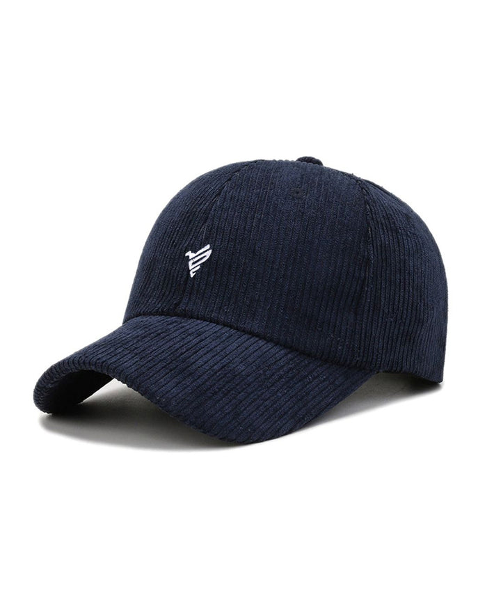 Navy Corduroy Cap