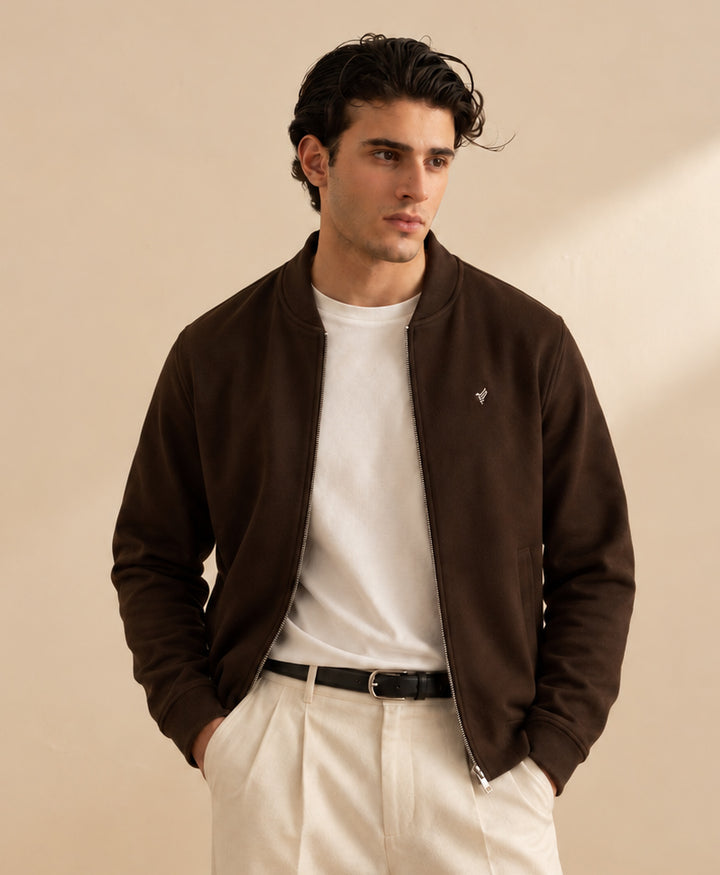 Dk Brown French Terry Varsity