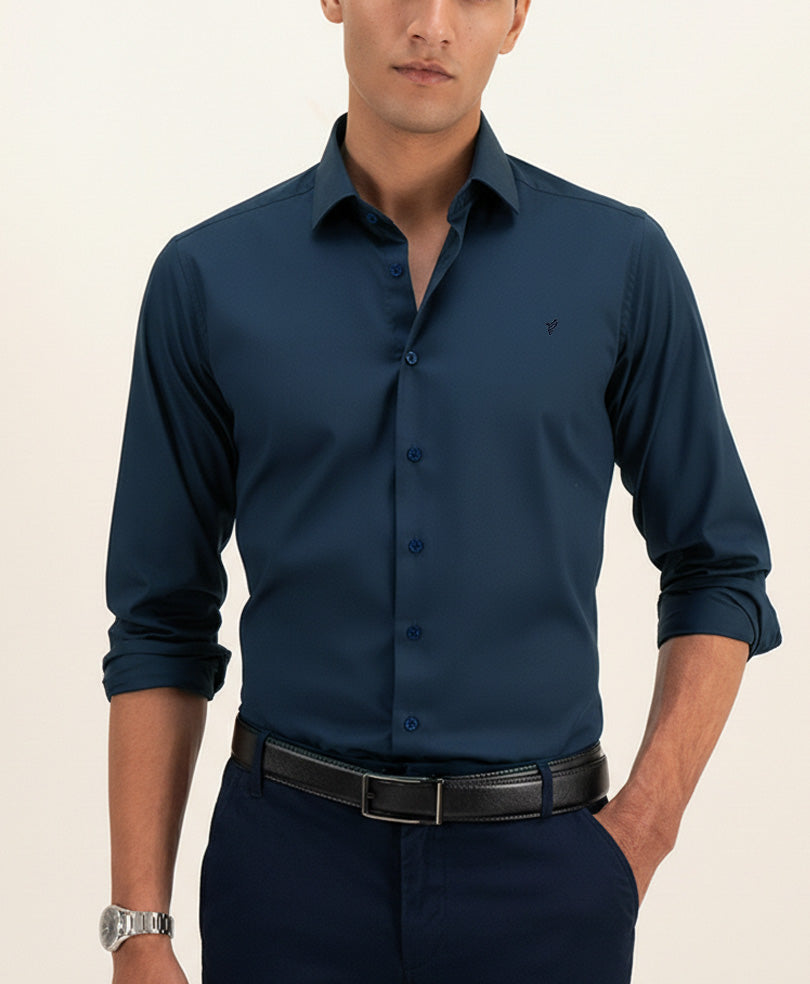 Patrol Blue Shirt (Slim / Modern Fit)