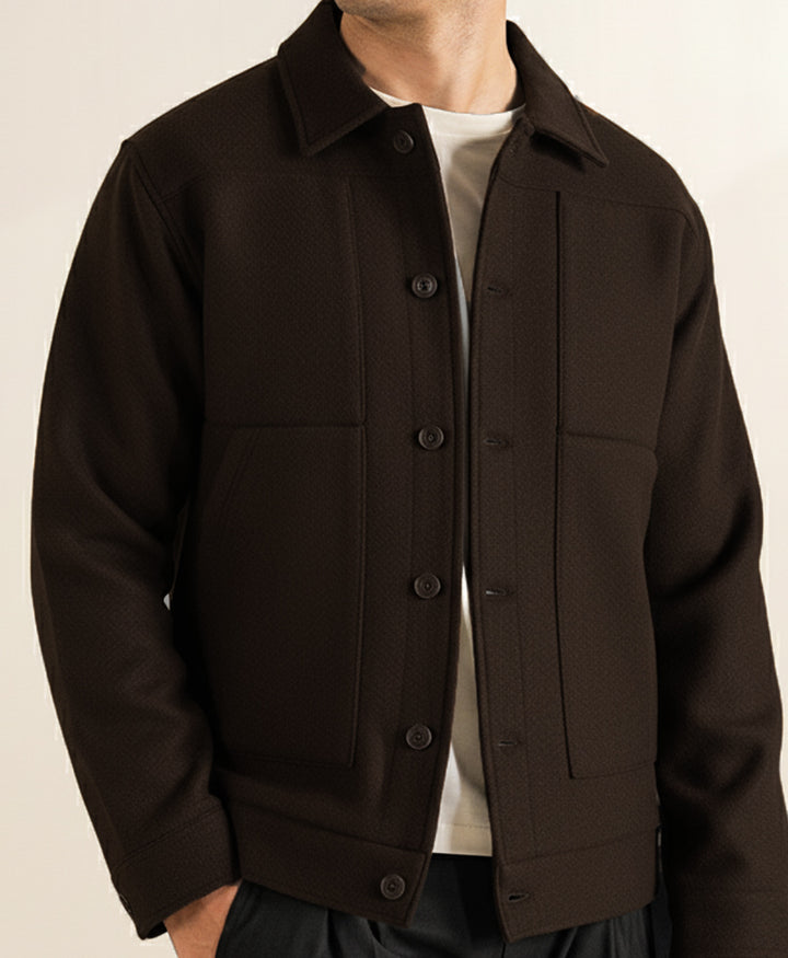 Chocolate Belmont Jacket