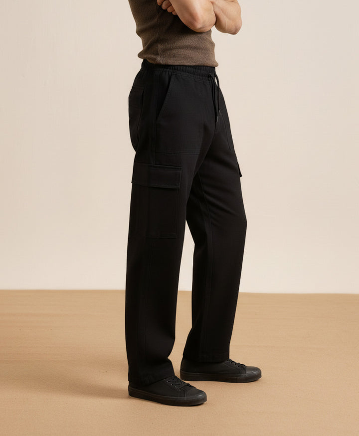 Black Denim Trouser