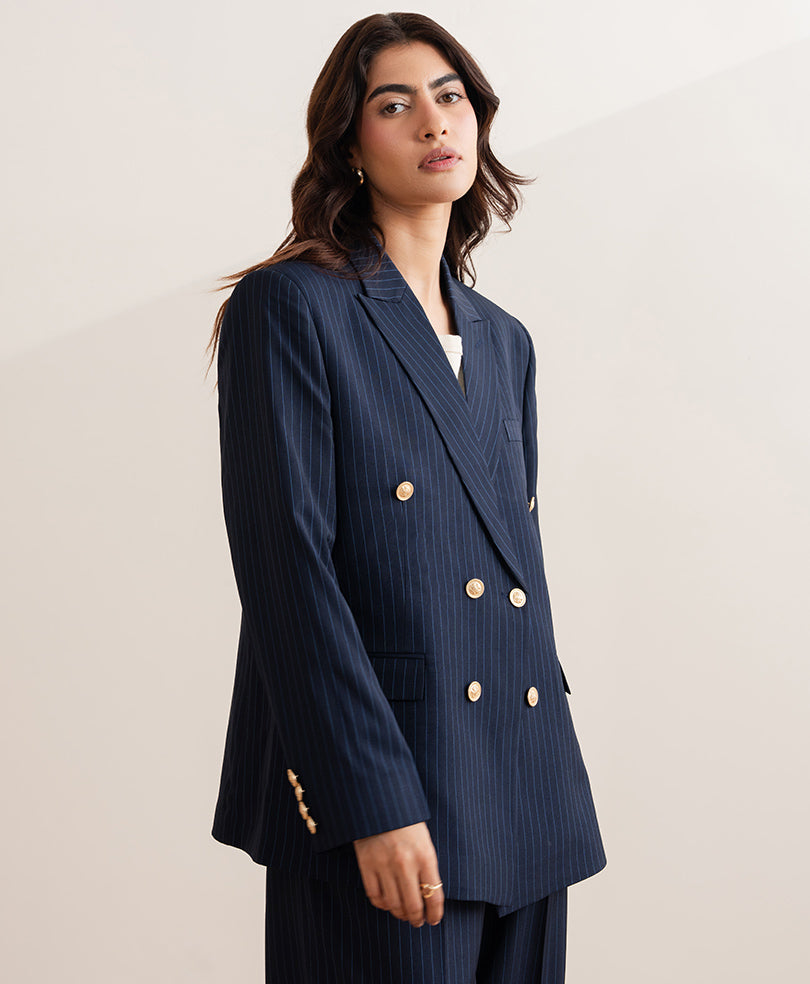 The Kensington Stripe Blazer (Women)