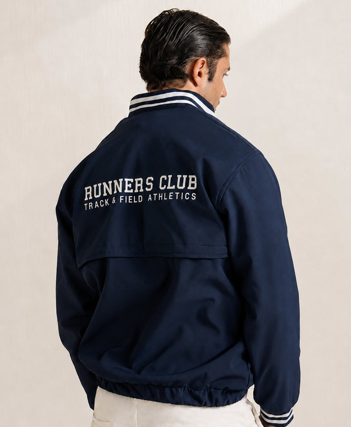 Navy Track Jacket
