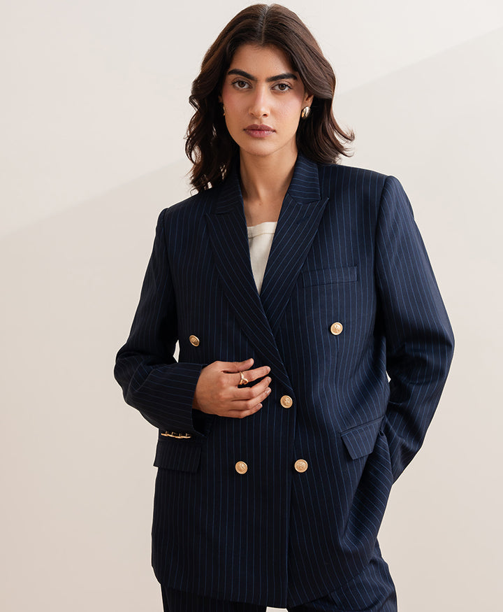 The Kensington Stripe Blazer (Women)