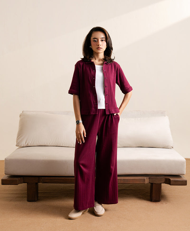 Wine Drop Needle Trouser (Women)