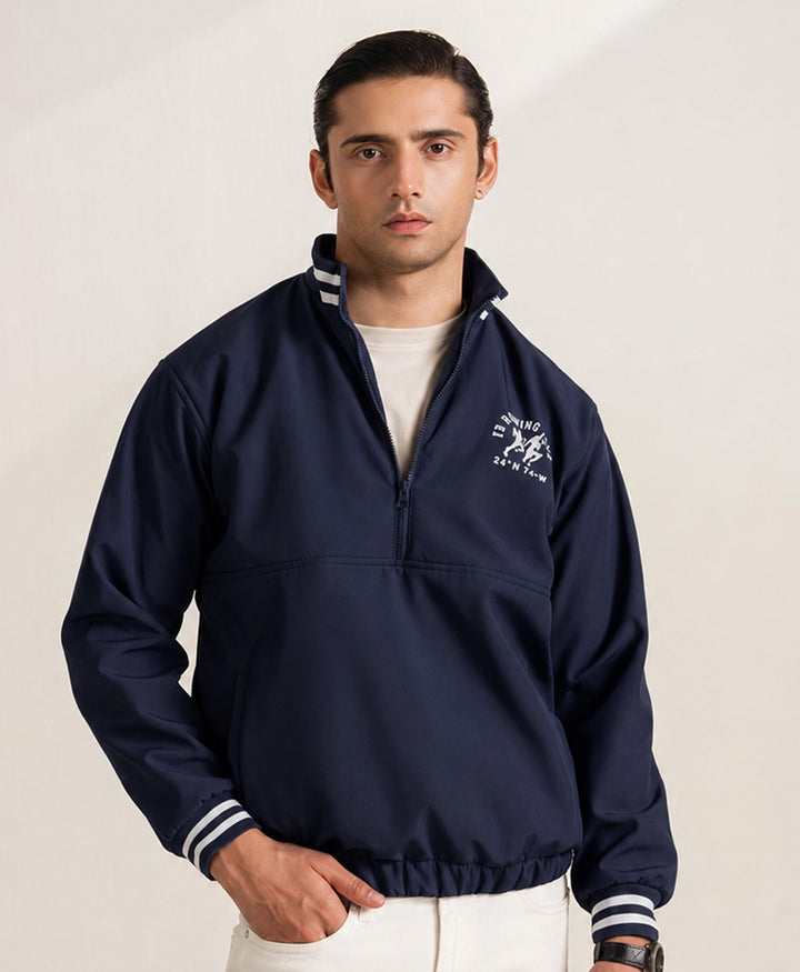 Navy Track Jacket