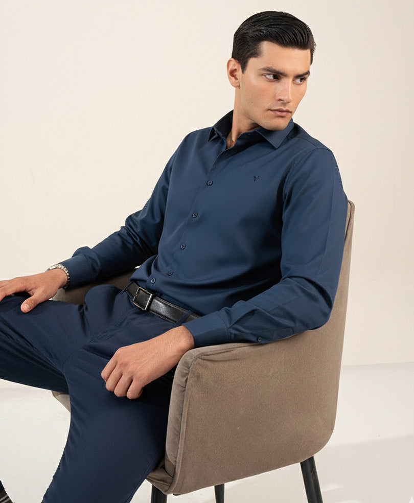 Patrol Blue Shirt (Slim / Modern Fit)
