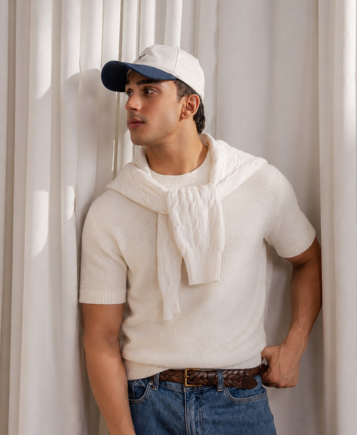 White Sports Cap