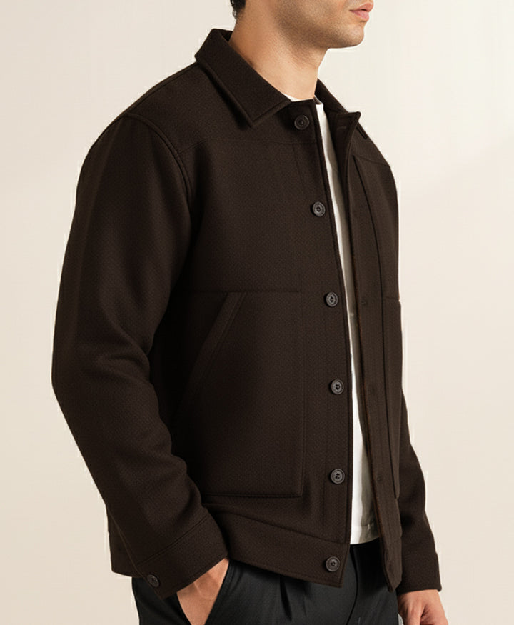 Chocolate Belmont Jacket