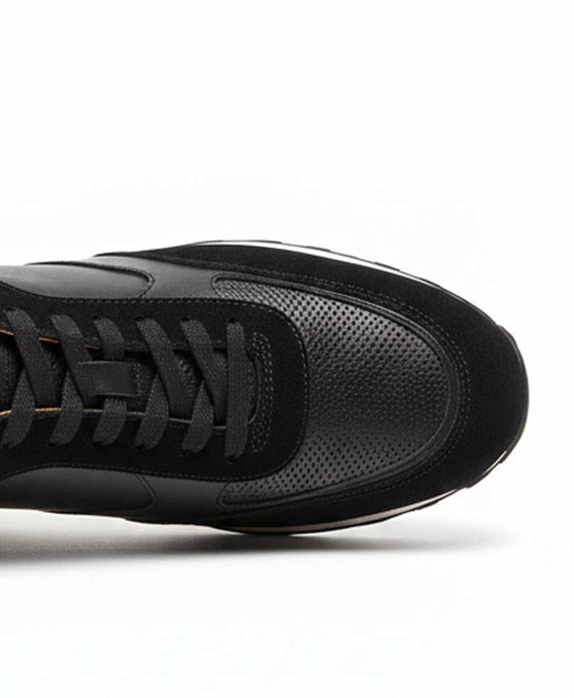 Black Stride Sneaker