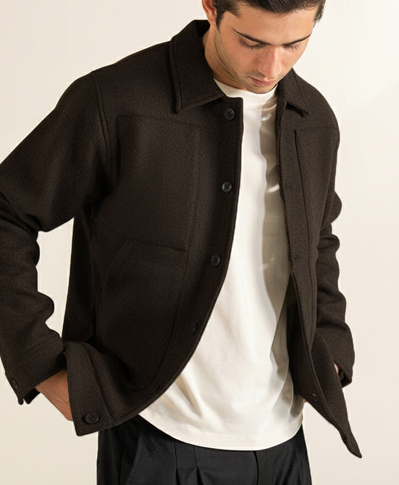 Chocolate Belmont Jacket