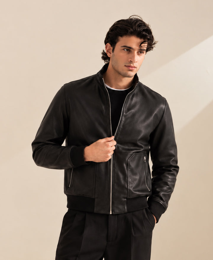 Biker Mock Jacket