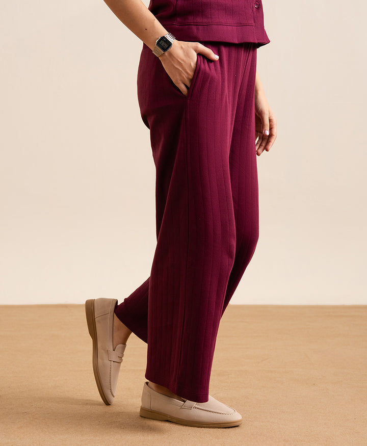 Wine Drop Needle Trouser (Women)