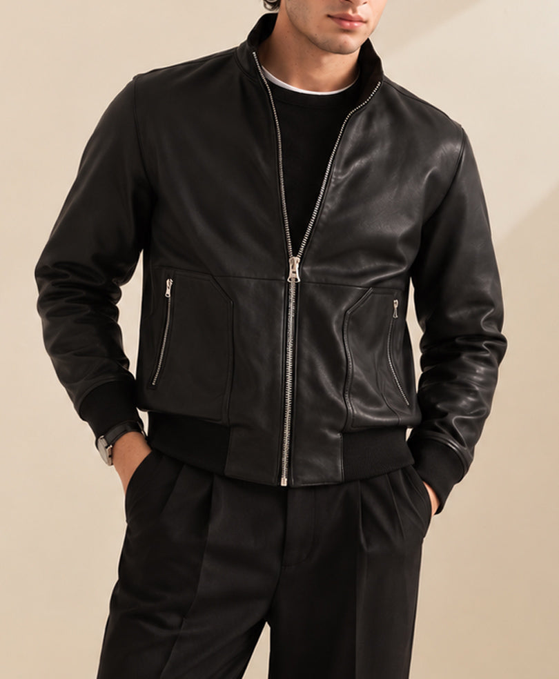 Biker Mock Jacket