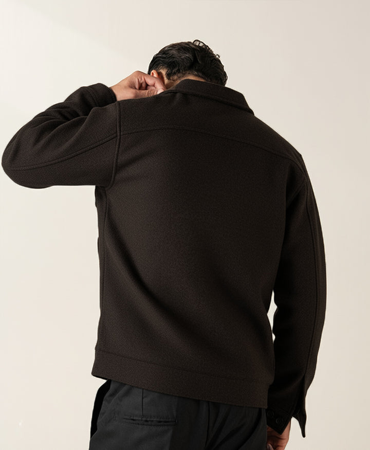 Chocolate Belmont Jacket