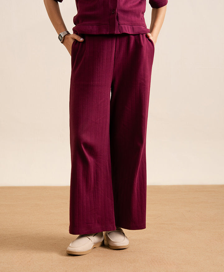 Wine Drop Needle Trouser (Women)