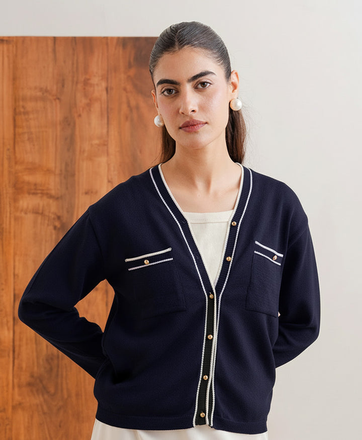 Navy Maison Cardigan (Women)