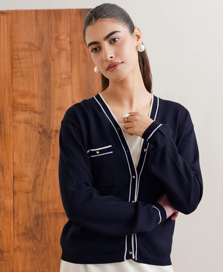 Navy Maison Cardigan (Women)