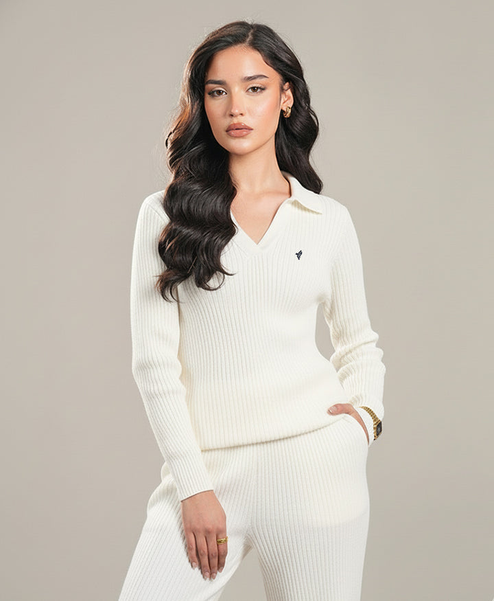 OFF White Sweater POLO (Women)