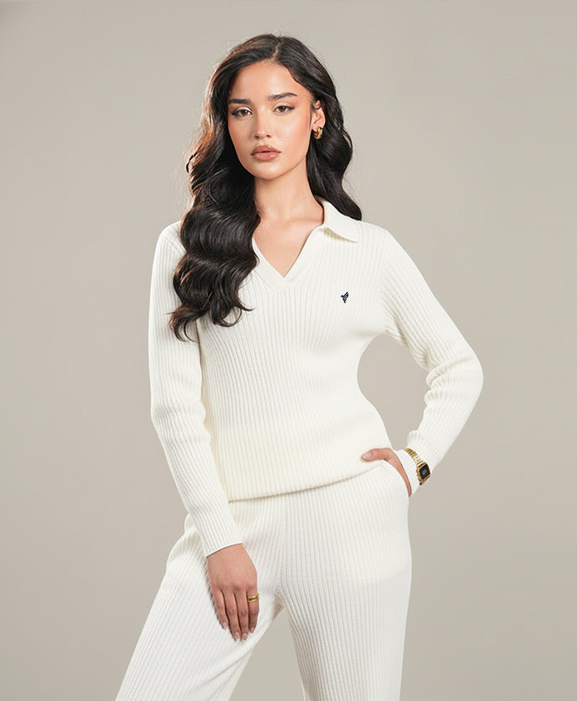 OFF White Sweater POLO (Women)