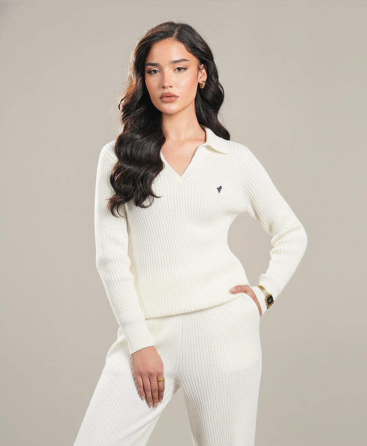 OFF White Sweater POLO (Women)