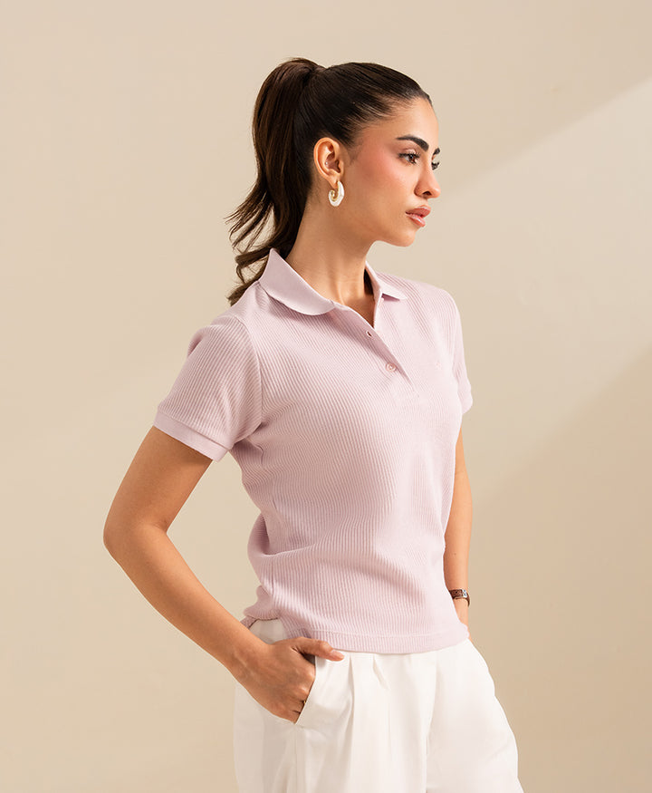 Lilac Waffle POLO (Women)