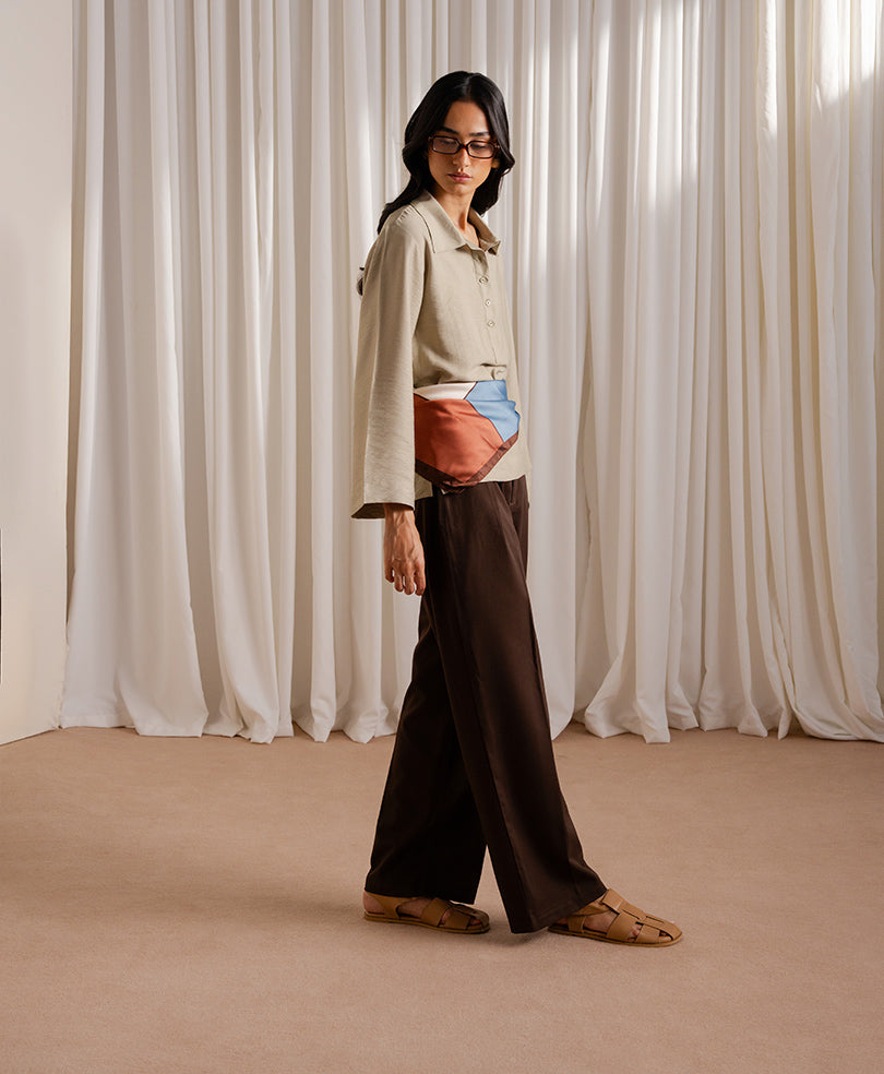 Mint Half Placket Shirt (Women)