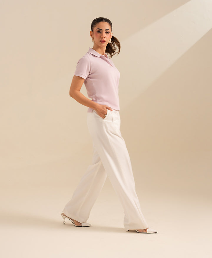 Lilac Waffle POLO (Women)