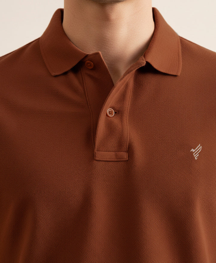 Rustic Maroon Basics POLO