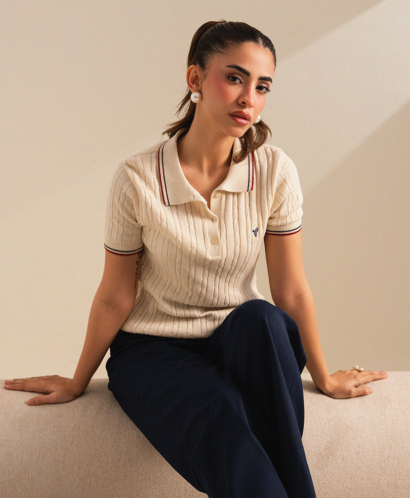 OFF White Heritage POLO (Women)