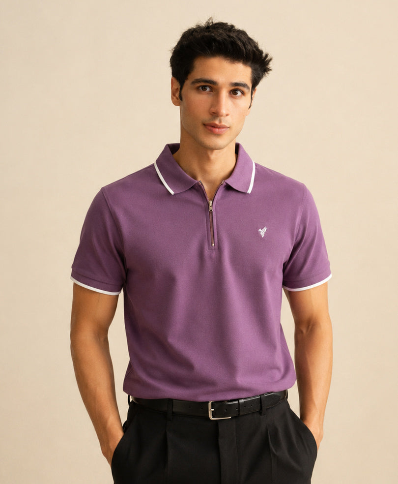 Vintage Voilat Zip POLO
