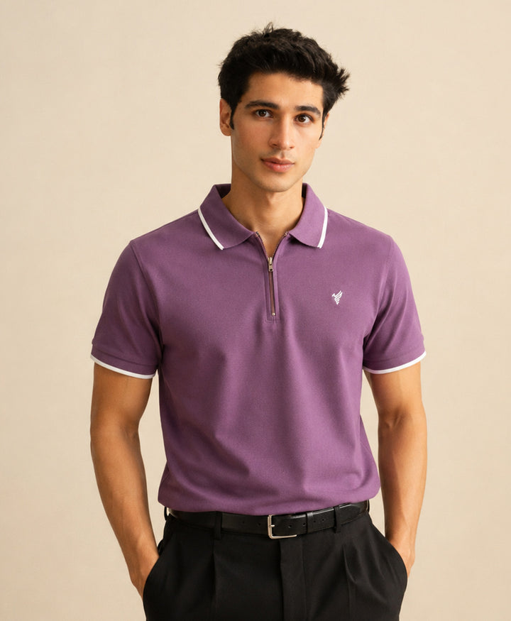 Vintage Voilat Zip POLO