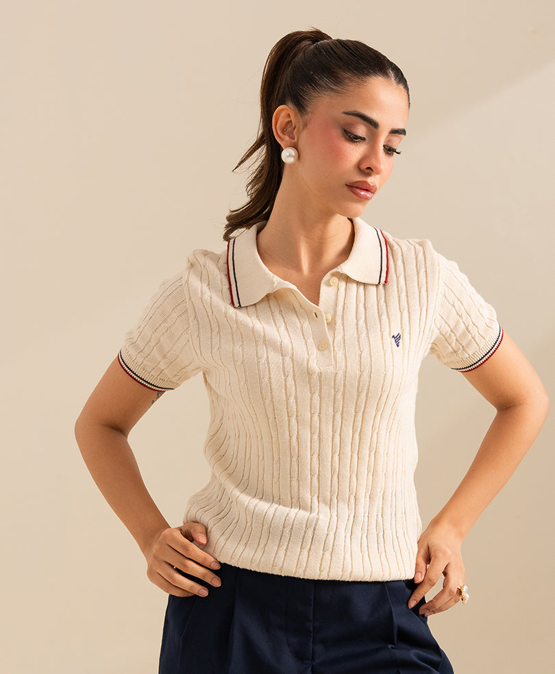 OFF White Heritage POLO (Women)