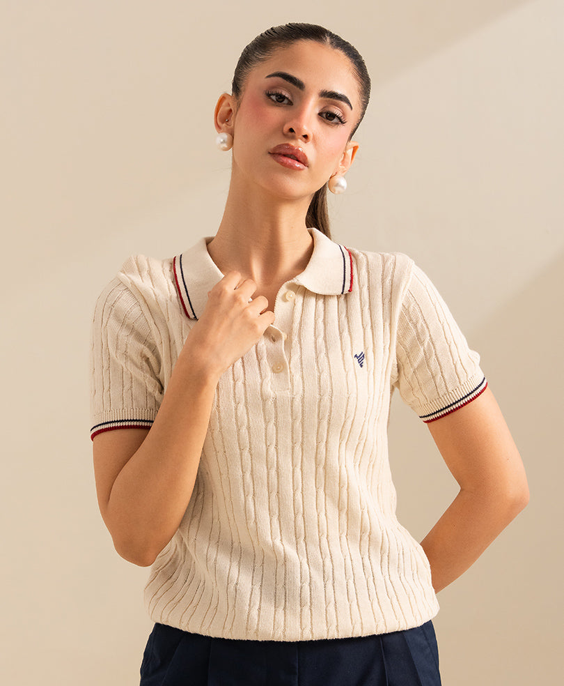 OFF White Heritage POLO (Women)