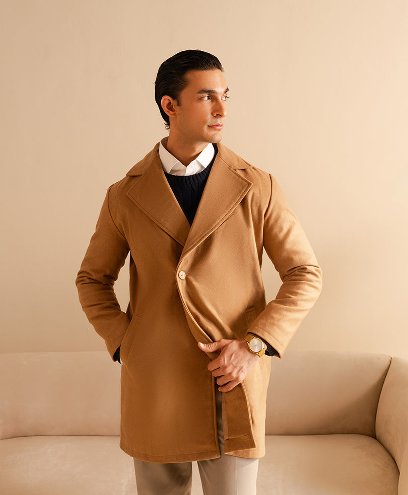 Camel Long Coat