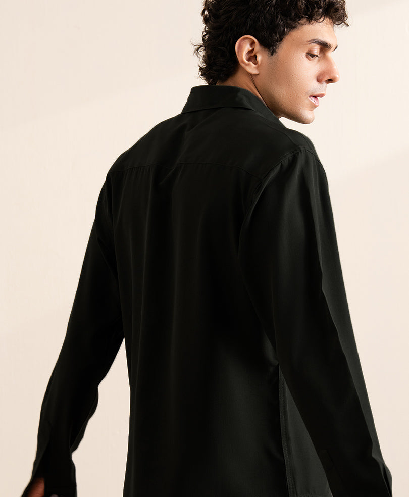 Black Classic Sleek Shirt