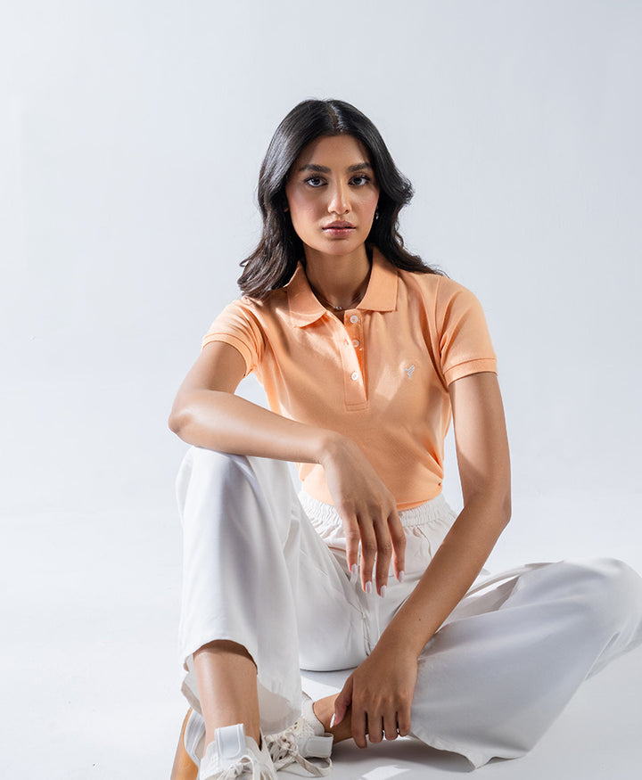 Peach Fuzz Basics POLO (Women)