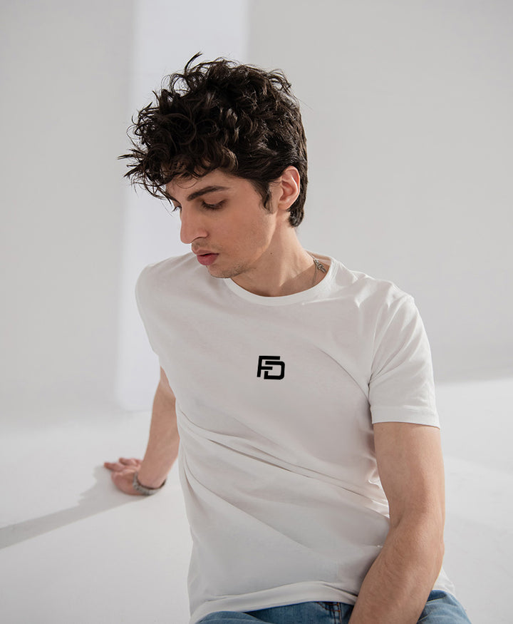 White FD Crew Shirt