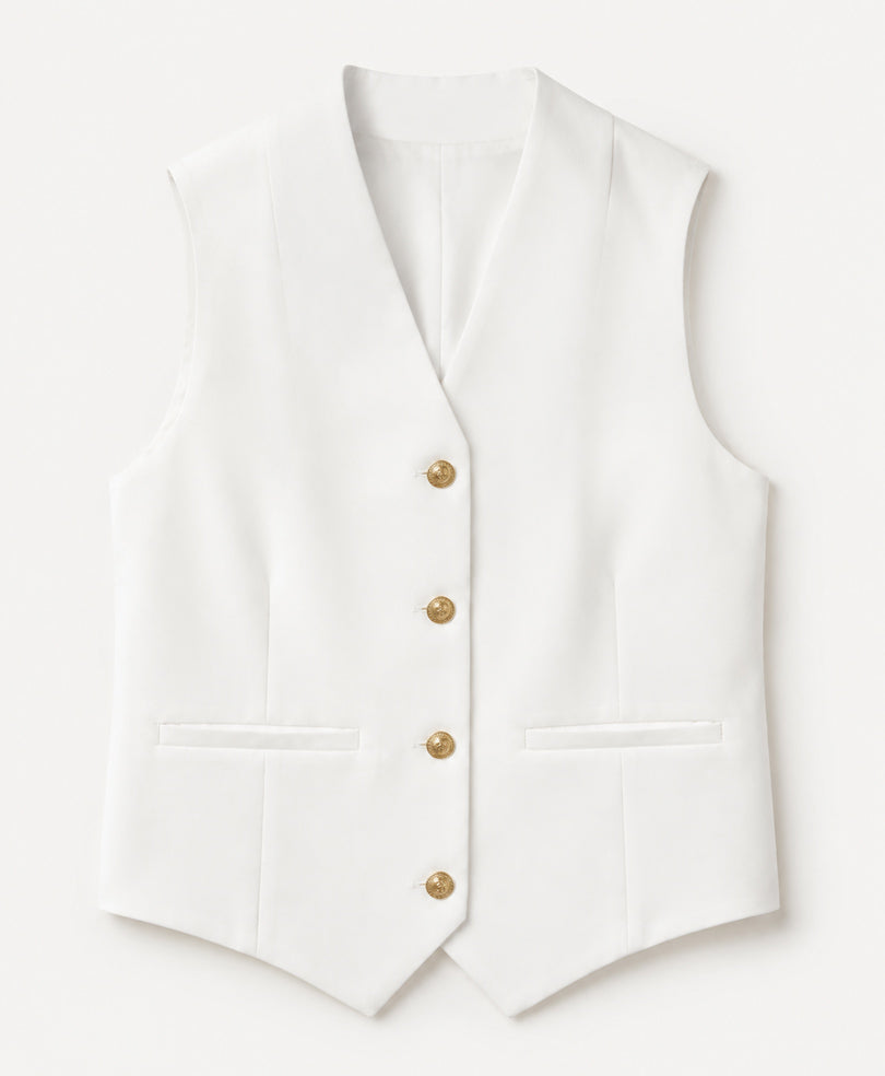 OFF white Monaco Waistcoat (Women)