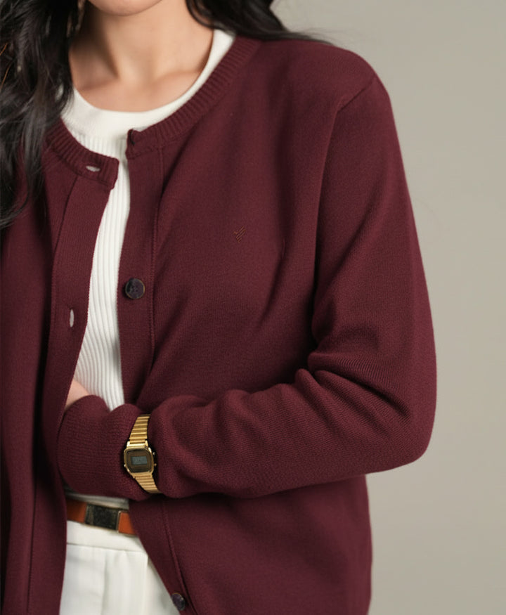 Wine Cardigan (Women)