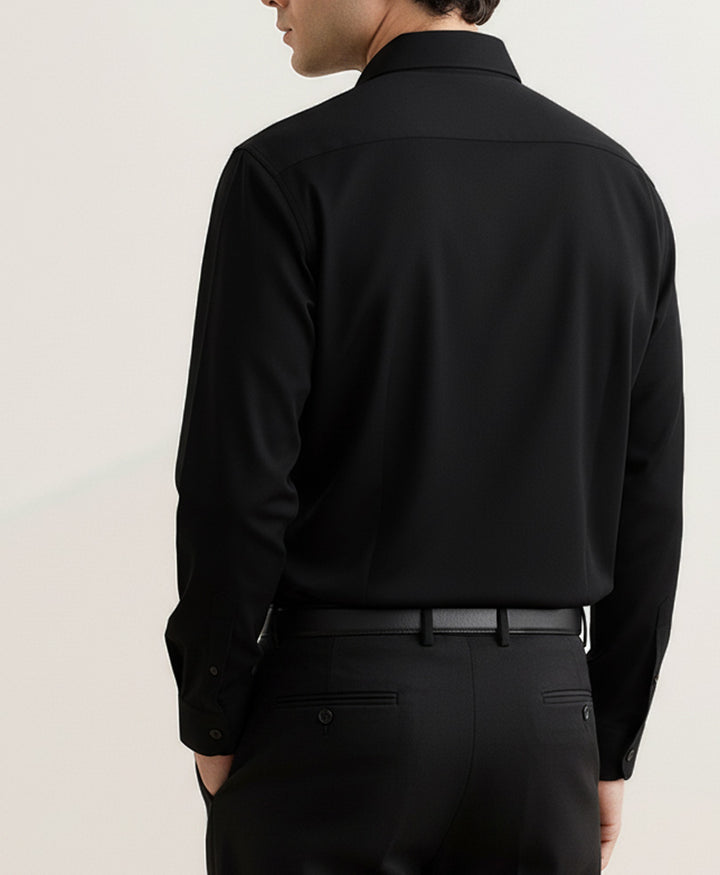 Black Sleek Shirt (Slim / Modern Fit)