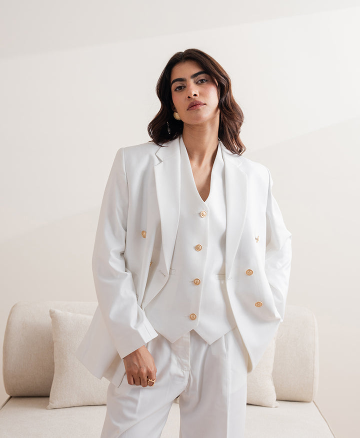 OFF white Monaco Waistcoat (Women)