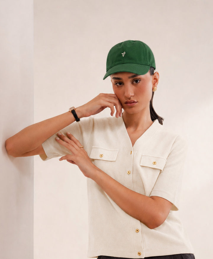 Fresh Green FITTED Cap