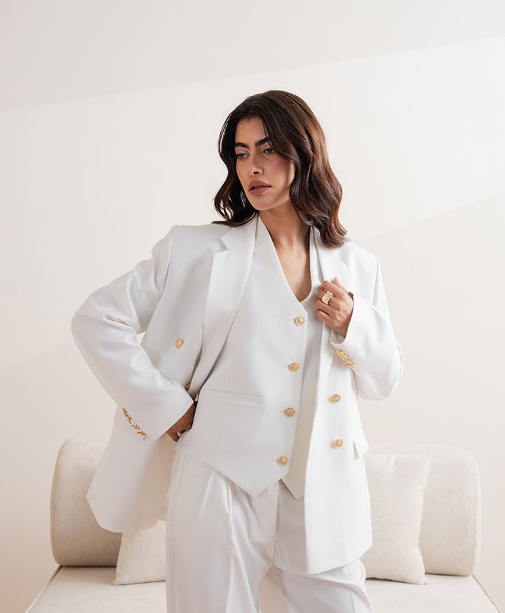 OFF white Monaco Waistcoat (Women)