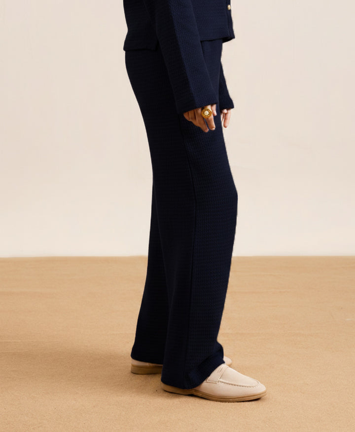 Navy Modern Trouser Muse Co-Ord (Women)