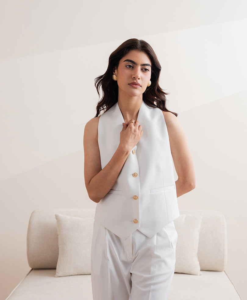 OFF white Monaco Waistcoat (Women)