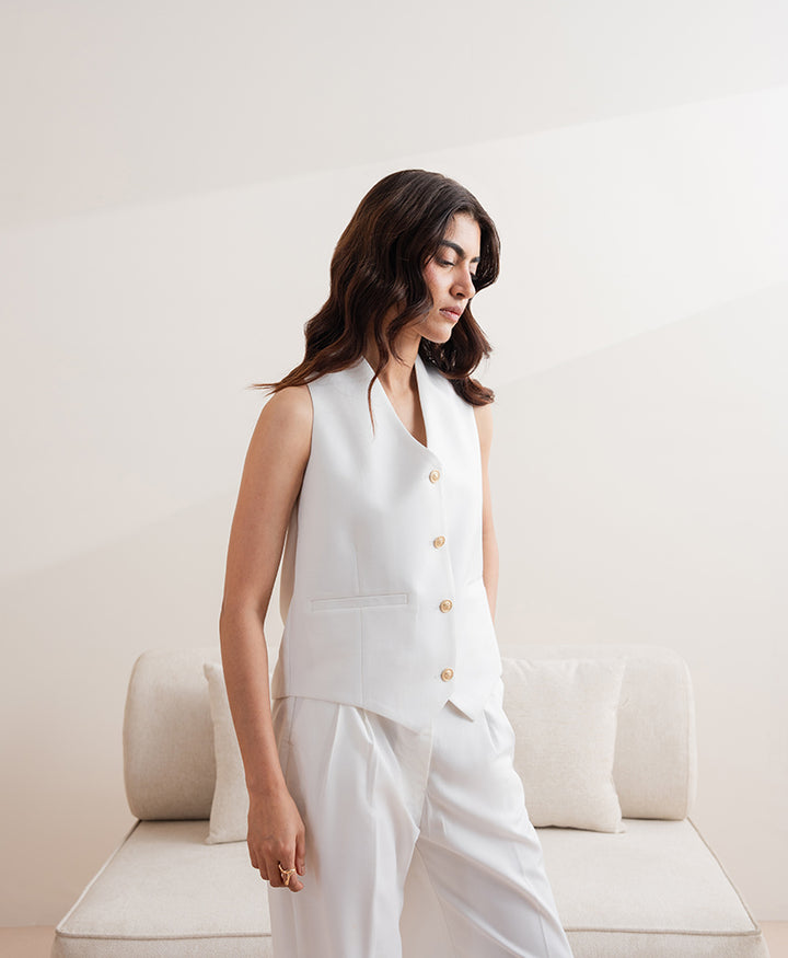 OFF white Monaco Waistcoat (Women)