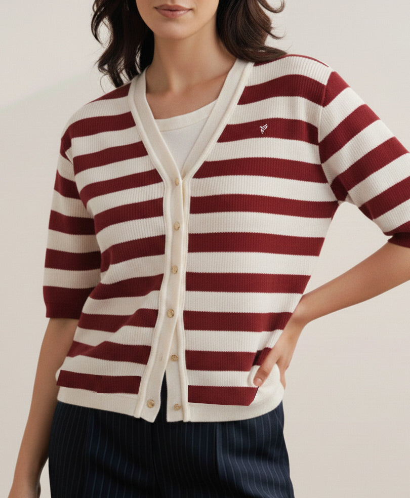 Red Mariner Cardigan (Women)