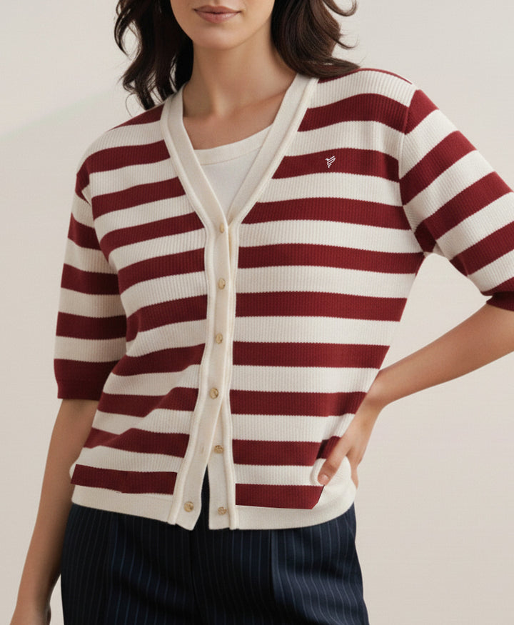 Red Mariner Cardigan (Women)