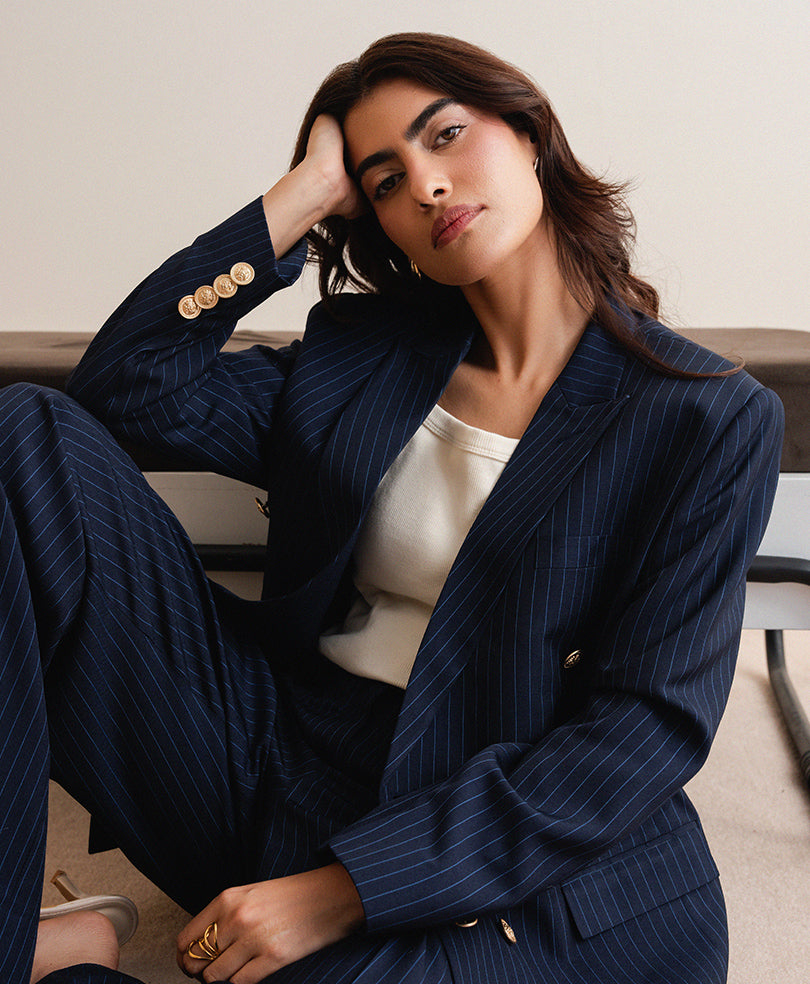 The Kensington Stripe Blazer (Women)